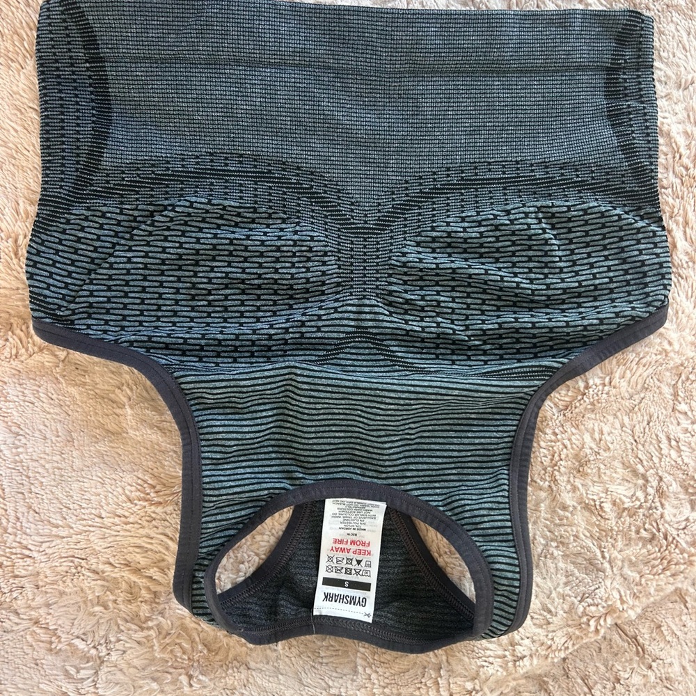 Gymshark Black and Gray Shapewear